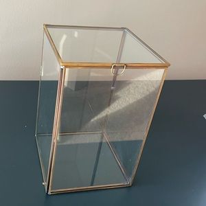 Glass Card Box